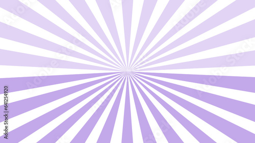 Rays white and purple as background