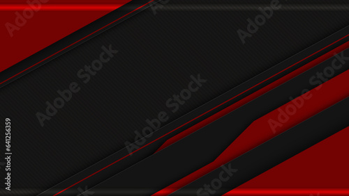 modern red frame graphic, futuristic space layout background