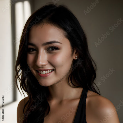 face portrait photo of beautiful 26 y.o woman