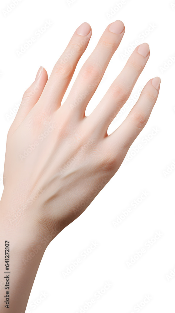 One women's hand with perfect manicure and skin, sign of luxury and style. Great for fashion and beauty brands concept. One women's hand with perfect manicure and skin, sign of luxury and style. Great for fashion and beauty brands concept.