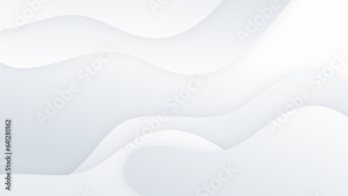 Abstract background with gray shape. White and grey abstract modern transparency circle presentation background. Vector circles template vector design. Object web design. Round shape. Minimal poster