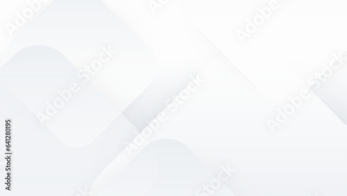 Abstract white monochrome vector background, for design brochure, website, flyer. Geometric white wallpaper for certificate, presentation, landing page