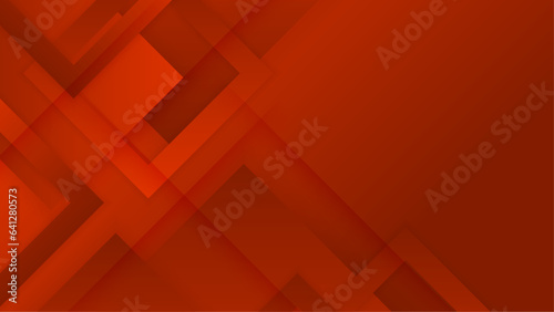 Minimal geometric red light background abstract design.