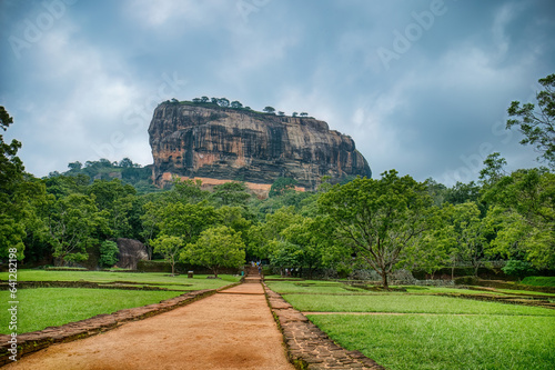 Sigirya Rock Fortress in Sri Lanka