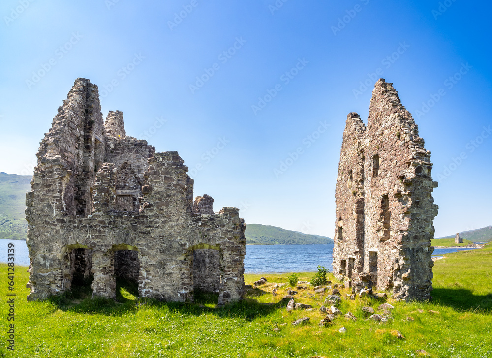 Ruins of Calda house, Scotland