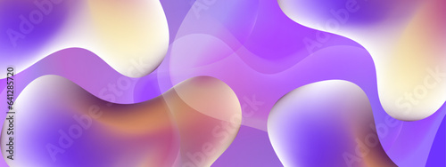 Fluid gradient background vector. Cute and minimal style posters with Purple pink, vibrant organic shapes and liquid color. Modern wallpaper design for social media, idol poster, banner, flyer.