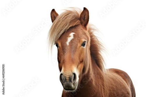 Pony photo realistic illustration - Generative AI.
