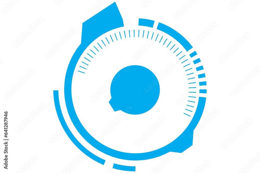 Digital png illustration of blue scope scanning on transparent background Digital png illustration of blue scope scanning on transparent background