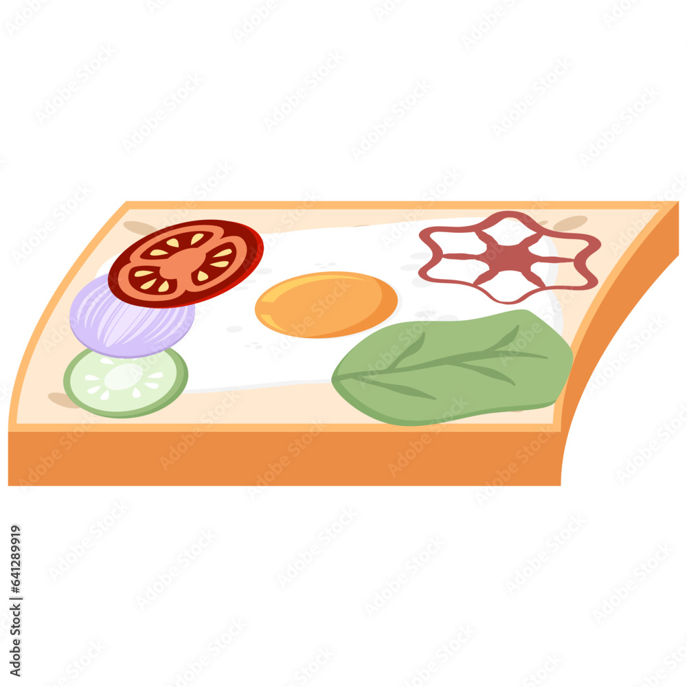 White Bread Slices With Fried Eggs Ready to Serve
White Bread Slices With Fried Eggs Ready to Serve