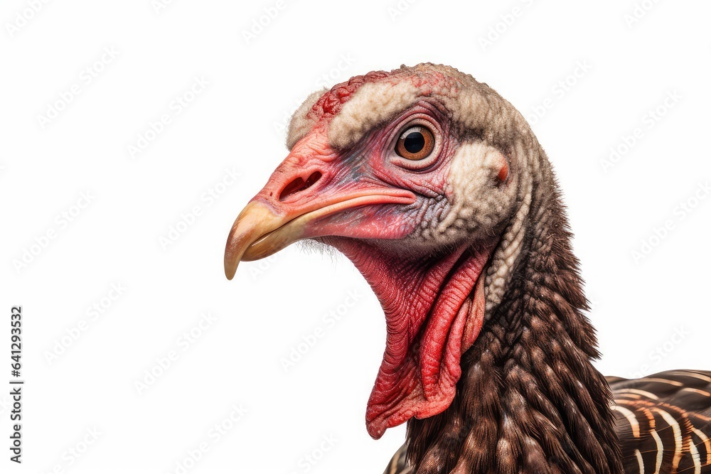 Turkey photo realistic illustration - Generative AI. Turkey photo realistic illustration - Generative AI.