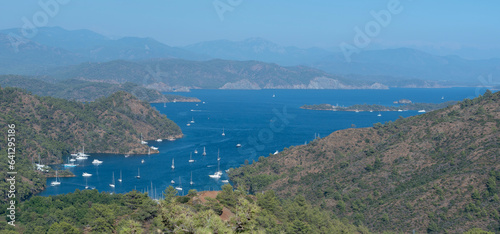 sailing at Aegean Sea