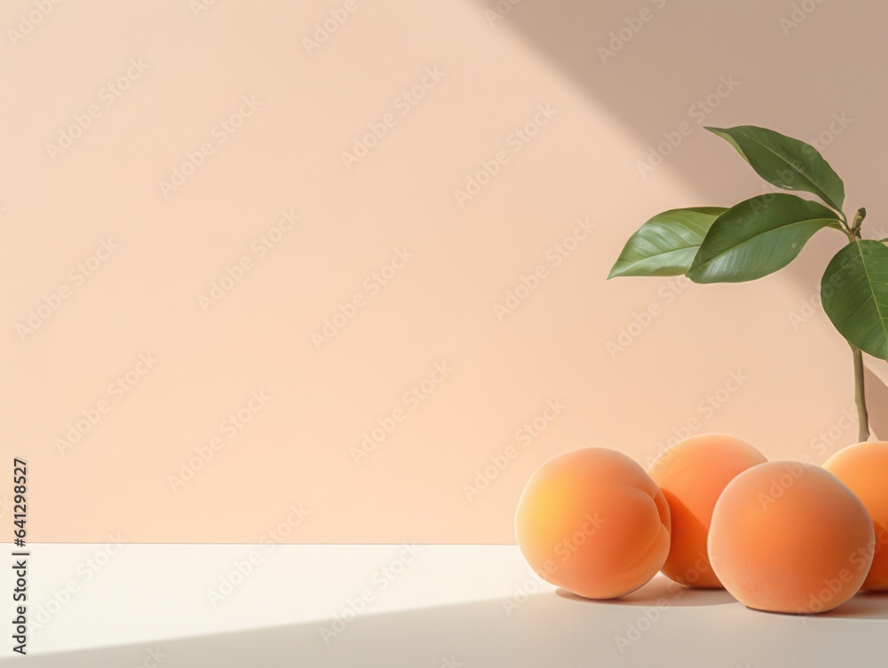 Apricot background Apricot background