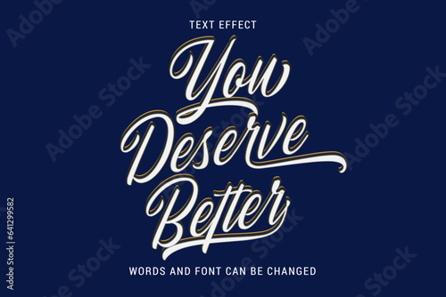 lettering quotes text effect editable eps cc