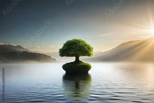 tree in water © stock contributor 