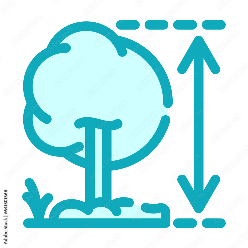 tree line icon best for web design tree line icon best for web design
