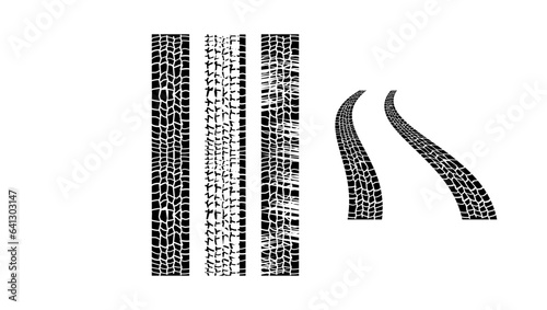 off road Tire Track