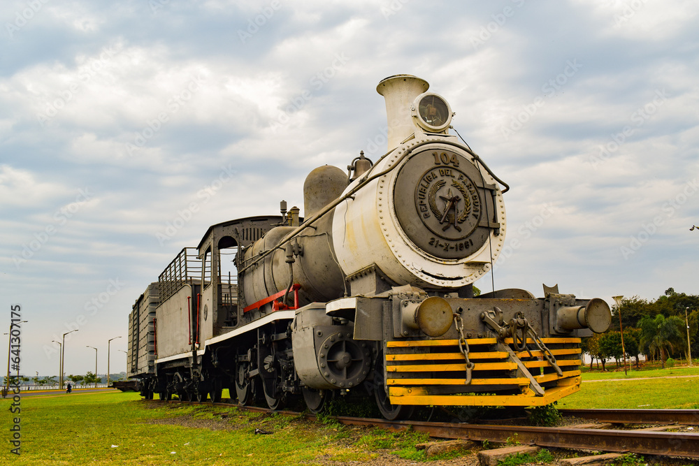 Obraz premium TREN - TRANSPORTE