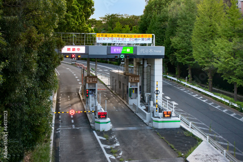 東京都渋谷区の首都高速4号線代々木入口