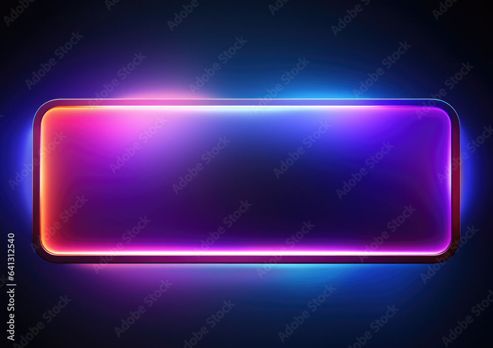Illuminated board or billboard, with LED strips Illuminated board or billboard, with LED strips