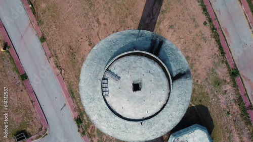 Wallpaper Mural An aerial view of a water tower, Shot on a sunny day,  Torontodigital.ca