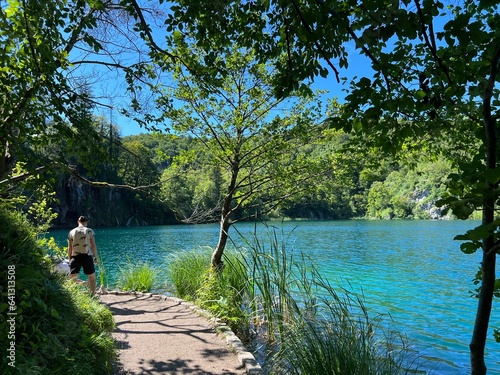 Wooden paths and walkways along the lakes and through the forest in the Plitvice Lakes National Park - Plitvica, Croatia (Drvene staze i šetnice u Nacionalnom parku Plitvička jezera - Hrvatska) © Mario