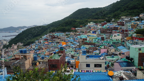 알록달록한 대한민국 부산 감천마을 © 민준 박