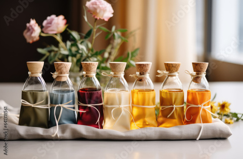 Essential oils  spa liquids  natural flavours 