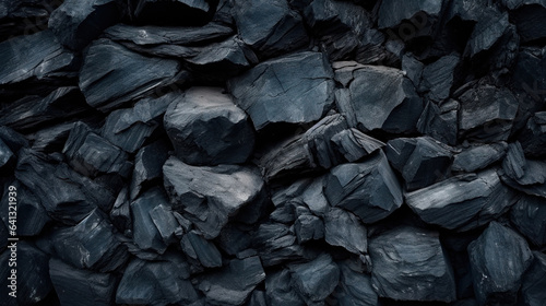 coal on black
