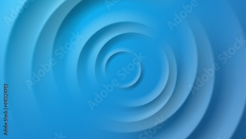 abstract blue circle background for website, presentation, banner, poster, etc. vector illustration