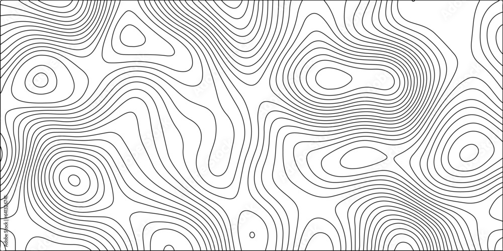texture of marble. abstract white, and Ocean topographic line map with curvy wave isolines vector