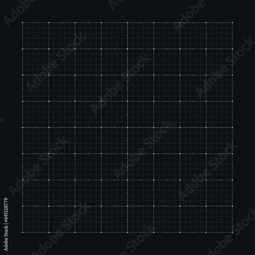 HUD - technical grid. Vector grid layout for hud user interface. Vector background