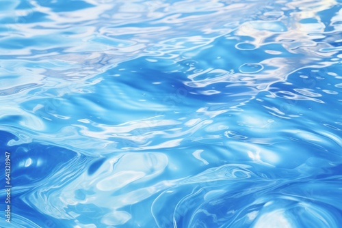 niebieska woda fala tekstura tło