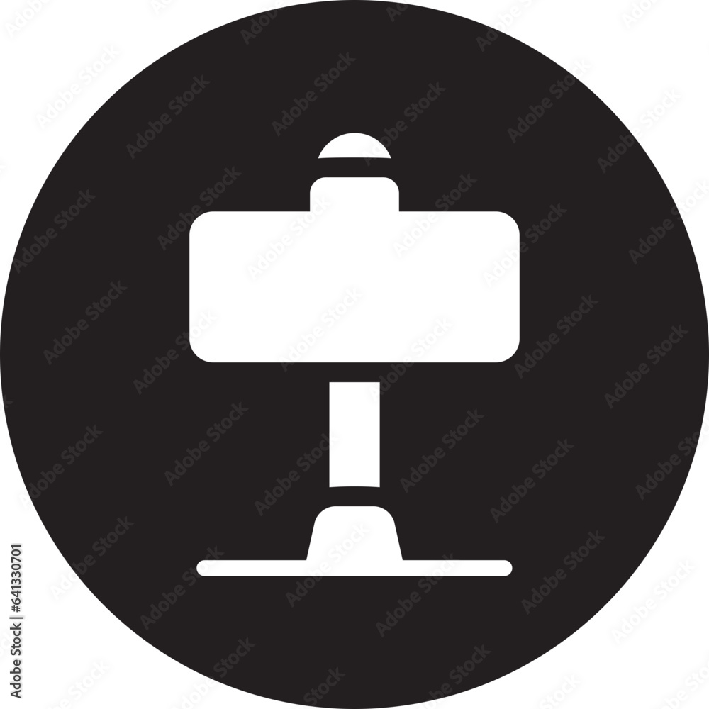 street sign glyph icon street sign glyph icon