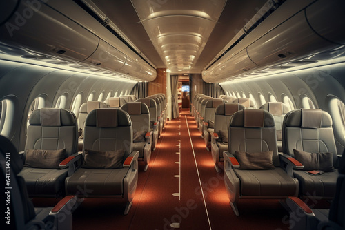 passenger aircraft cabin