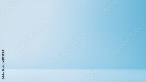 Minimal abstract light blue background for product presentation.