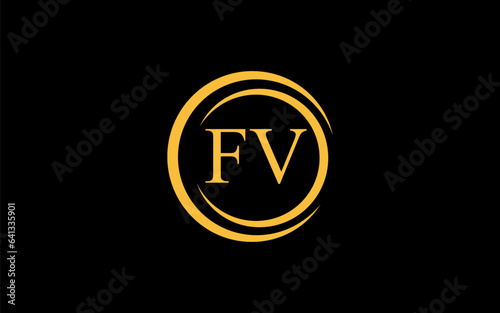 This is a luxury latter golden logo design for business and company identity