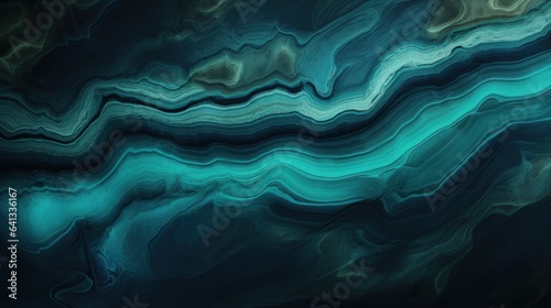 Abstract dark teal agate texture background.