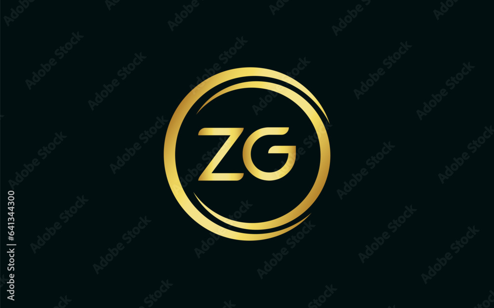 ZG latter royal logo, modern design, initial based latter logo vector file illustration ESP10
ZG latter royal logo, modern design, initial based latter logo vector file illustration ESP10