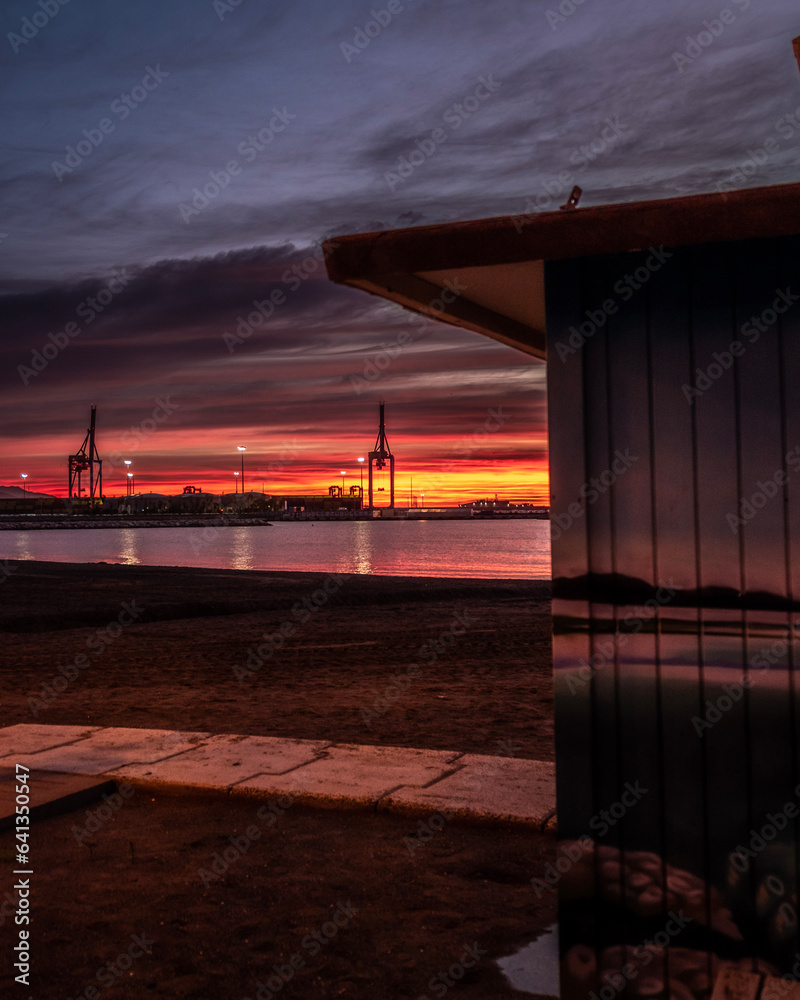 Obraz premium pier at night