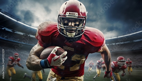 American football player  © GrayFrog