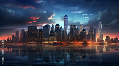 beautiful landscape new york © Nero