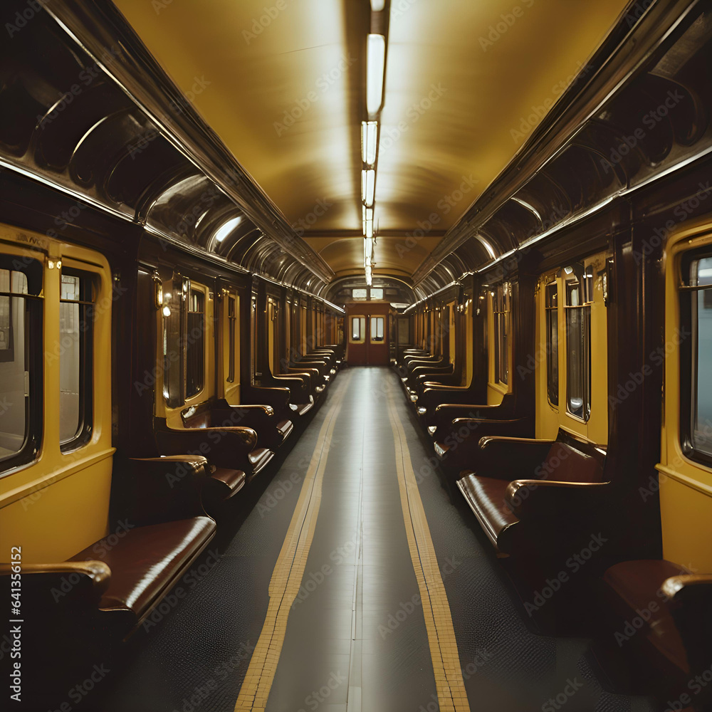 train with motion blur train with motion blur