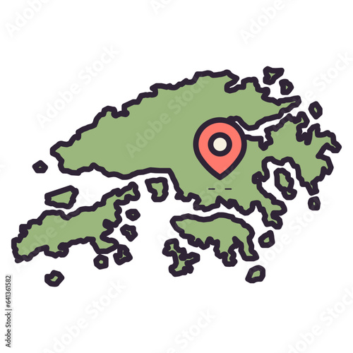 hong kong map