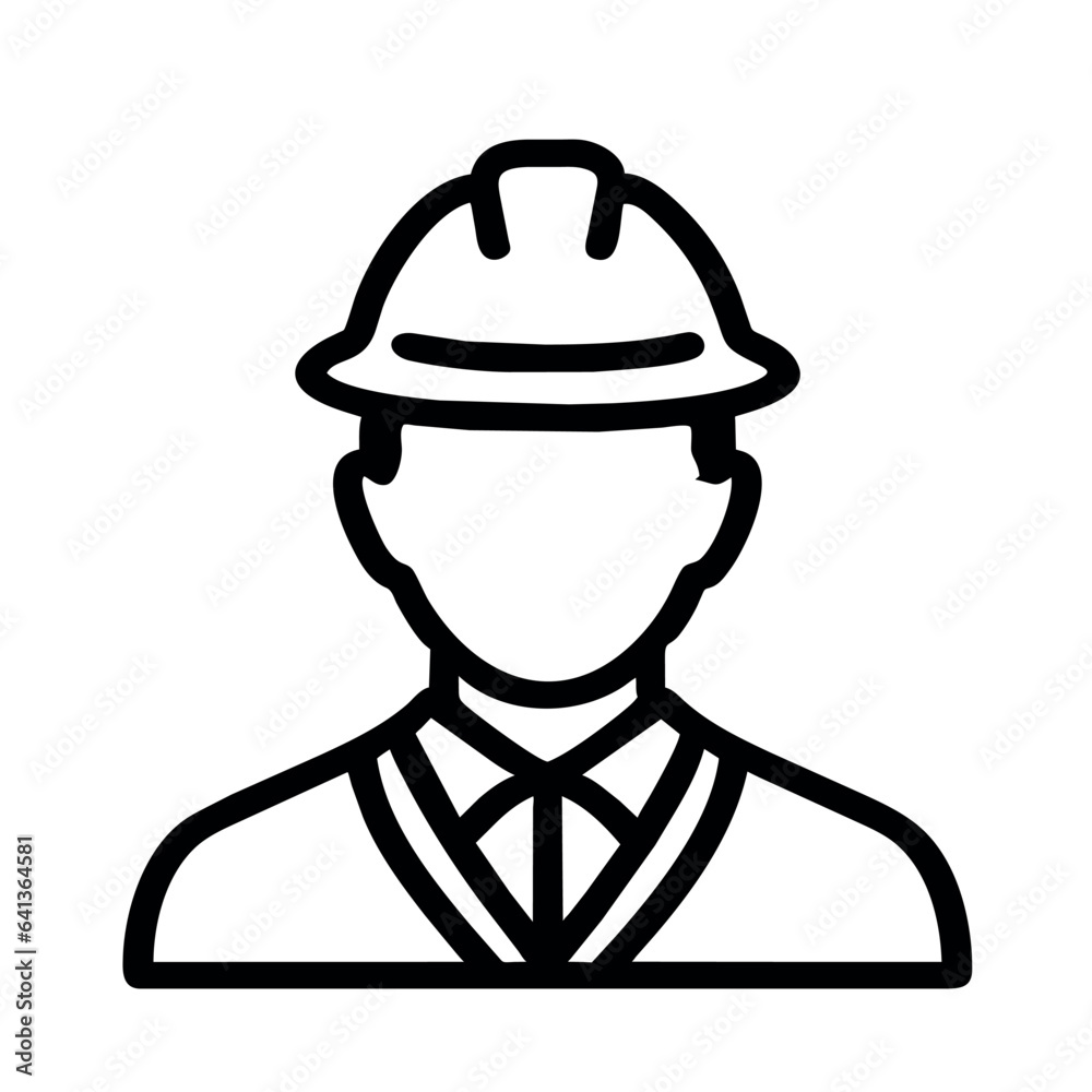 Mine worker character icon artwork 031 Mine worker character icon artwork 031