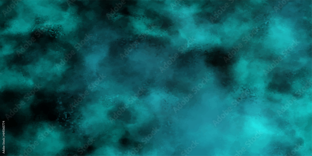 Black and pastel Smoke Background Abstract beautiful dark gradient hand drawn by brush grunge background. watercolor wash aqua painted texture grungy design.