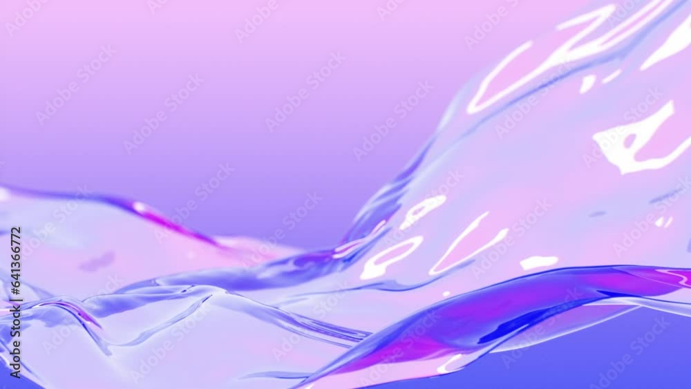 Abstract Waving Violet Gradient Background Seamless Slow Motion ...