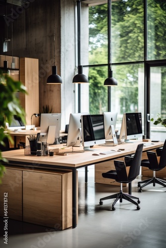 Concrete walls modern work ...
