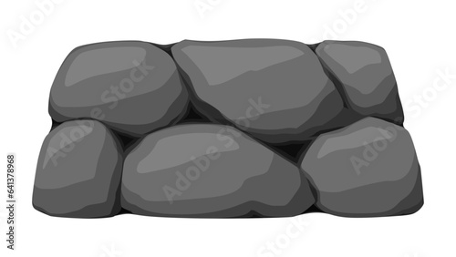 石の台座のイラスト