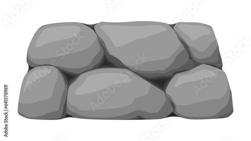 石の台座のイラスト