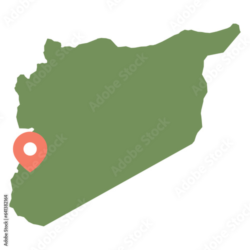 syria map